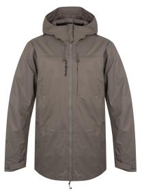Husky Nestia M brown pánský hardshell kabát