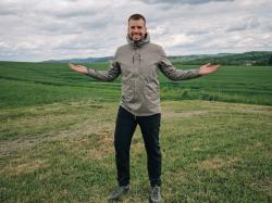 Husky Nestia M brown pánský hardshell kabát