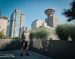 Husky Nestia M brown pánský hardshell kabát