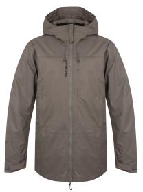 Husky Nestia M brown pánský hardshell kabát