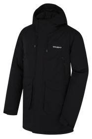 Husky Narvik M black pánský hardshellový plněný kabát Husky Narvik M black pánský hardshellový plněný kabát