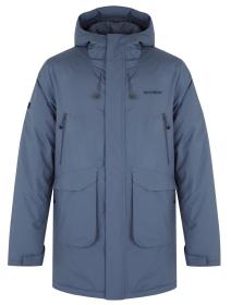 Husky Narvik M faded blue pánský hardshellový plněný kabát