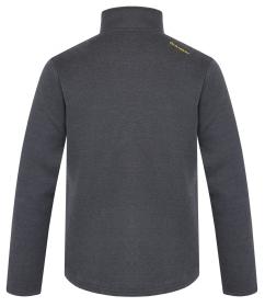 Husky Akra M dark grey pánský svetr na zip