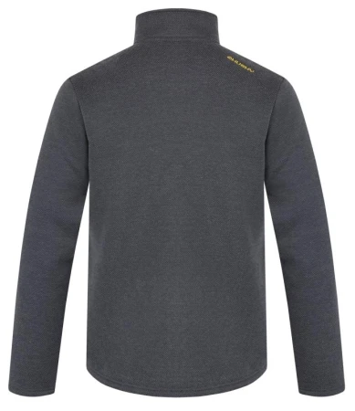 Husky Akra M dark grey pánský svetr na zip