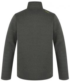 Husky Akra M dark khaki pánský svetr na zip