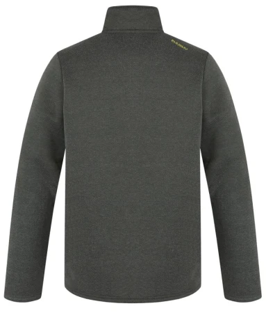 Husky Akra M dark khaki pánský svetr na zip