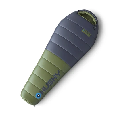 Husky Devon blue/khaki péřový letní spacák + sleva 300,- na příslušenství Husky Devon blue/khaki péřový letní spacák + sleva 300,- na příslušenství