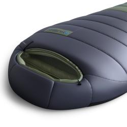 Husky Devon blue/khaki péřový letní spacák + sleva 300,- na příslušenství