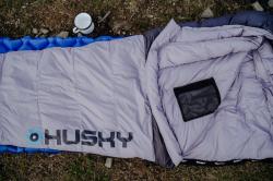 Husky Dinis Ladies -10°C blue/pink péřový třísezónní dámský spacák