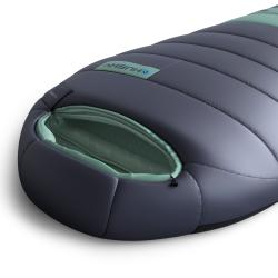 Husky Dinis -10°C blue/mint péřový třísezónní spacák