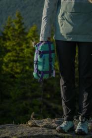 Husky Dinis -10°C blue/mint péřový třísezónní spacák