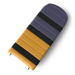 Husky Drafy blue/orange péřový zimní spacák