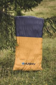 Husky Drafy blue/orange péřový zimní spacák