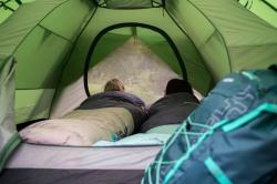 Husky Drape péřový zimní spacák