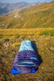 Husky Drape péřový zimní spacák