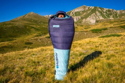 Husky Drape péřový zimní spacák