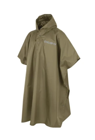 Husky RAINIE khaki pláštěnka