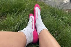 Husky Active pink ponožky