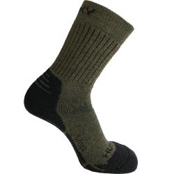 Husky All Wool khaki ponožky
