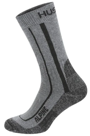 Husky Alpine grey/black ponožky Husky Alpine grey/black ponožky