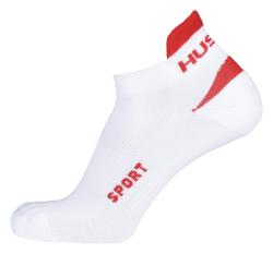 Husky Sport biele/červené ponožky Husky Sport biele/červené ponožky