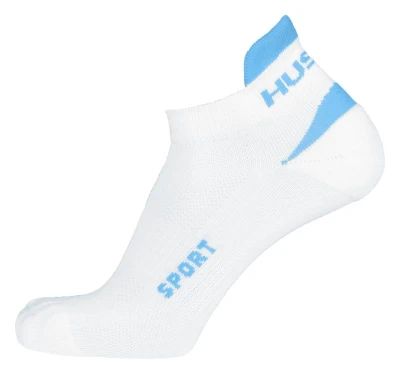 Husky Sport bílé/modré ponožky Husky Sport bílé/modré ponožky