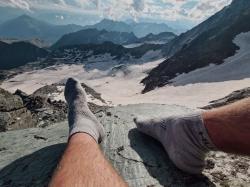 Husky Trail 3 pack černá/antracit/sv.šedá ponožky