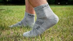 Husky Trip purple ponožky