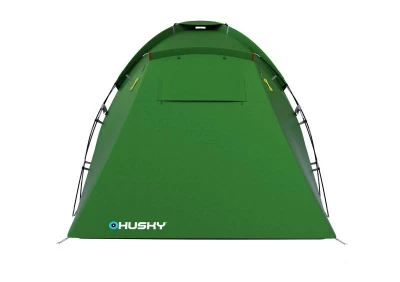 Husky Boston 4 zelený rodinný stan pro 4 osoby + šátek Kilpi