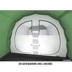 Husky Bolen Dural zeleny rodinný stan pro 5 osob