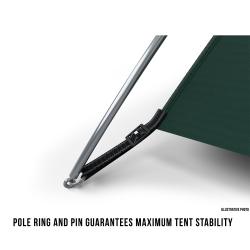 Husky Boston 5 Dural zelený rodinný stan pro 5 osob + sleva 1000,- na příslušenství