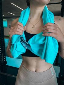 Husky Jack M modrý ručník