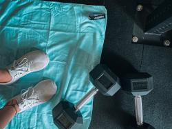 Husky Jack XL modrý ručník