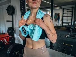 Husky Jack XL modrý ručník