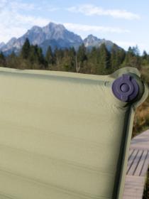 Husky Fledy 4 khaki samonafukovací karimatka