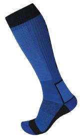 Husky Snow Wool ponožky modrá/čierna IBA L (41-44) (VÝPREDAJ)