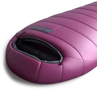 Husky Ladies Majesty Plus pink syntetický třísezónní dámský spacák