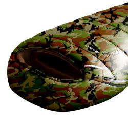 Husky Junior Army green syntetický třísezónní dětský spacák