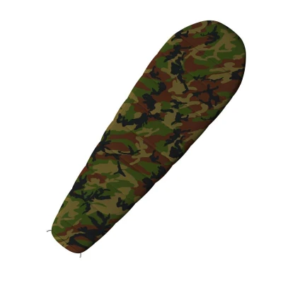 Husky Junior Army green syntetický třísezónní dětský spacák