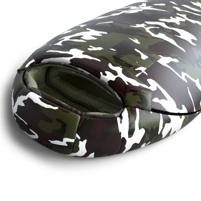 Husky Junior Army green syntetický třísezónní dětský spacák