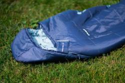 Husky Kids Magic blue/mustard syntetický třísezónní dětský spacák