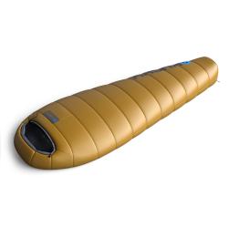 Husky PLUS mustard syntetický třísezónní rozšířený spacák