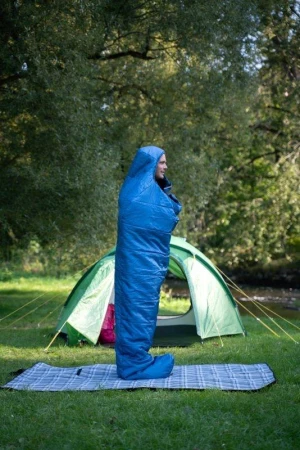Husky blue syntetický třísezónní spacák