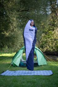 Husky Enemy blue syntetický třísezónní spacák