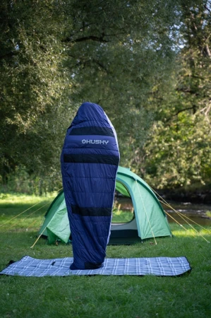 Husky Enemy blue syntetický třísezónní spacák