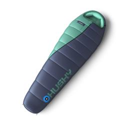Husky Espace -5°C blue/mint syntetický třísezónní spacák