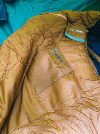 Husky mustard syntetický třísezónní spacák