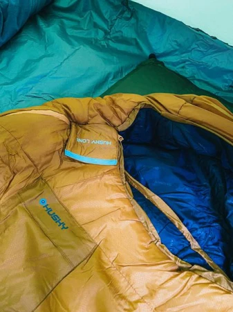 Husky mustard syntetický třísezónní spacák