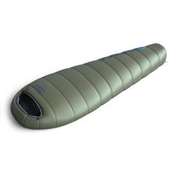Husky Ruby dark green syntetický třísezónní spacák