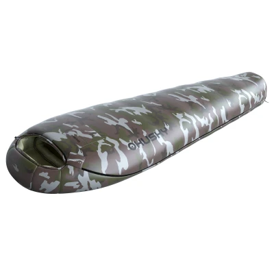 Husky Army green syntetický zimní spacák